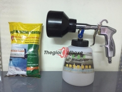 Bình xịt bọt tuyết cầm tay dùng khí nén 1 lít (Nhựa ABS)