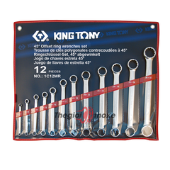 Bộ cờ lê 2 đầu vòng 6-32mm Kingtony 1c12MR