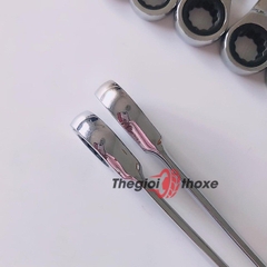 Bộ cờ lê vòng miệng tự lắc 12 chi tiết