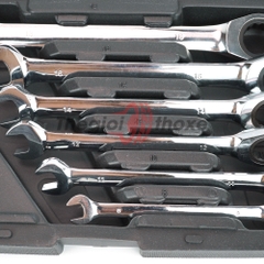 Bộ cờ lê vòng miệng tự lắc 12 chi tiết