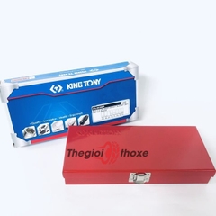 Bộ đầu tuýp dài 1/2 lục giác đen Kingtony 4410mp - 8 Chi tiết 12 , 13 , 14 , 17 , 19 , 21 , 22 , 23mm