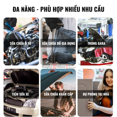 Bộ dụng cụ sửa xe đa năng 37 chi tiết