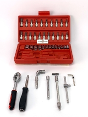 Bộ dụng cụ sửa xe mini 46 chi tiết