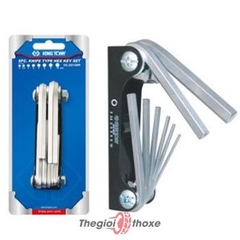Bộ lục giác xếp Kingtony 20218MR - 8 cây H2 ,H2.5 ,H3 ,H4 ,H5 ,H6 ,H8 ,H10