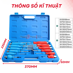 Bộ tô vít đóng Hengrui 12 món