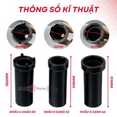 Tuýp mở chén cổ xe máy