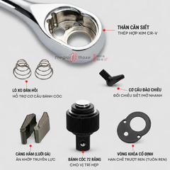 Cần siết cán Điều Chỉnh 1/2 inch