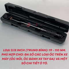 Tay cân lực Đài Loan (1/2 - 3/8 - 1/2)