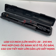 Tay cân lực Đài Loan (1/2 - 3/8 - 1/2)