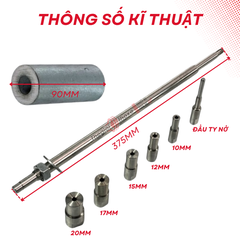 Bộ cảo bạc đạn xe máy 6 đầu cảo