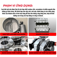 Hộp cát xoáy xupap 2 ngăn thô - mịn, Bột rà xupap chuyên nghiệp