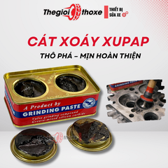 Hộp cát xoáy xupap 2 ngăn thô - mịn, Bột rà xupap chuyên nghiệp