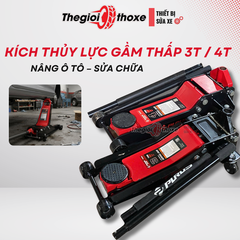 Kích thủy lực gầm thấp PLRUS (3T & 4T)