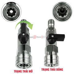 Van khóa nước Inox