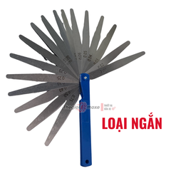 Thước lá khe hở 17 lá loại ngắn - dài