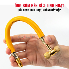 Dây bơm hơi xe máy 2 đầu