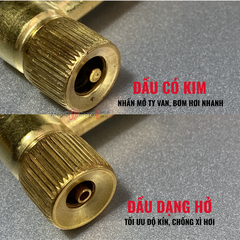 Dây bơm hơi xe máy 2 đầu