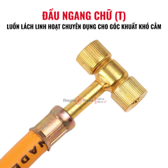 Dây bơm hơi xe máy 2 đầu
