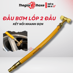 Dây bơm hơi xe máy 2 đầu