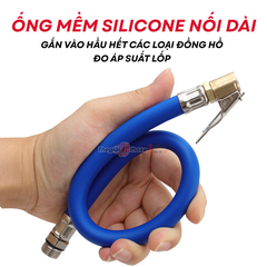 Đầu vòi bơm xe máy, ô tô, xe đạp (dùng để gắn với đồng hồ bơm)