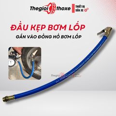 Đầu vòi bơm xe máy, ô tô, xe đạp (dùng để gắn với đồng hồ bơm)