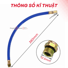 Đầu vòi bơm xe máy, ô tô, xe đạp (dùng để gắn với đồng hồ bơm)