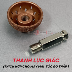 Đầu mài lốp dạng nấm