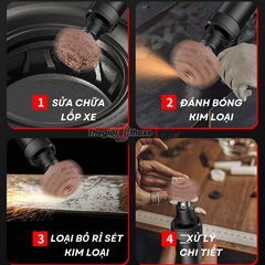 Đầu mài lốp dạng nấm