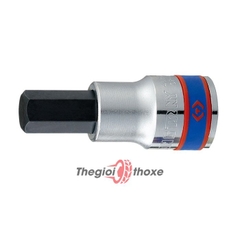 Đầu tuýp mũi lục giác 1/2 Kingtony 4025