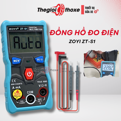 Đồng hồ vạn năng điện tử zoyi zt-s1 - Tự động nhận diện thang đo