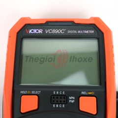 Đồng hồ vạn năng Victor vc890c+ Mẫu mới 2023, Làm điện xe thì không thể thiếu