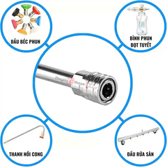 Thanh nối dài Inox 1/4 Inch