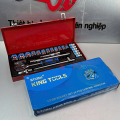 Bộ tuýp Storm King Tools 24 chi tiết