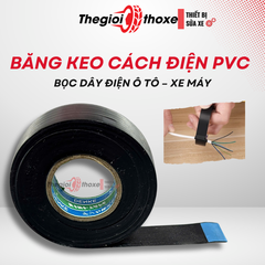 Băng dính PVC đen – Cuộn 10 Cái