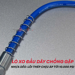 Ống nối đầu bơm mỡ 30cm
