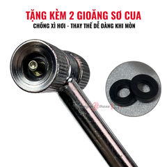 Đầu bơm lốp Chữ T 2 Đầu