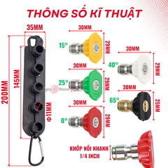 Bộ Giá Đỡ + 5 Béc