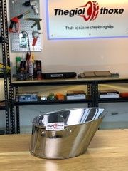 Khay hứng dầu nhớt xe máy bằng Inox 430 - 2 Lít