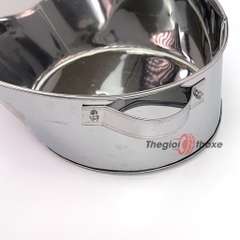 Khay hứng dầu nhớt xe máy bằng Inox 430 - 2 Lít