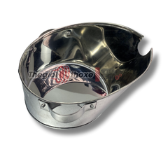 Khay hứng dầu nhớt xe máy bằng Inox 430 - 2 Lít