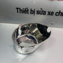 Khay hứng dầu nhớt xe máy bằng Inox 430 - 2 Lít