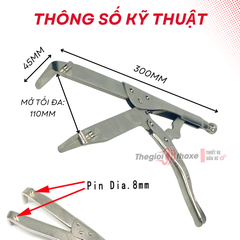 Kìm giữ bát ly hợp mở nồi xe máy chuyên dụng