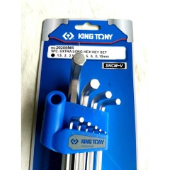 Bộ lục giác bi Kingtony 20109mr - 9 cây H1.5 ,H2 ,H2.5 ,H3 ,H4 ,H5 ,H6 ,H8 ,H10