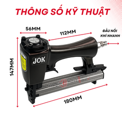 Súng bắn ghim bằng hơi JOK 1013J (ghim chữ U)