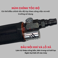 Máy đánh bóng bằng hơi mini