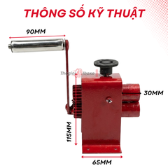 Máy ép biển số xe