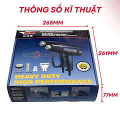 Máy khò nhiệt 2000w Talon