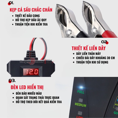 Thiết bị kiểm tra ắc quy điện tử