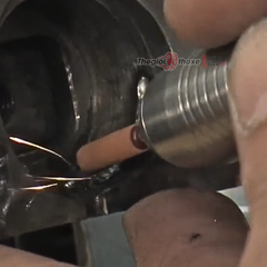 Máy mài hơi dạng bút (tặng kèm 10 đầu đá mài)