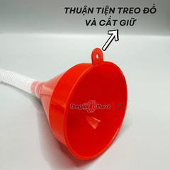 Phễu nhựa kèm ống nối dài